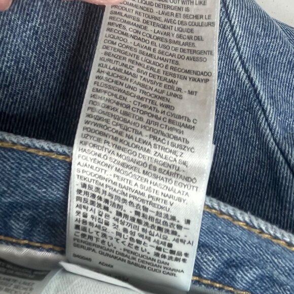 Levis Mens 550 Jeans Light Wash Size 38x32 - Picture 10 of 13